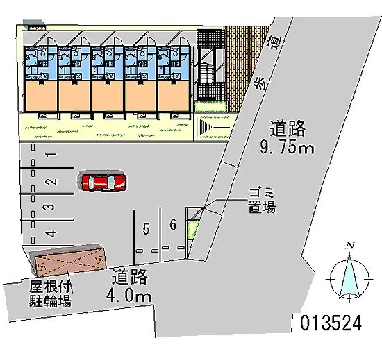 茅ヶ崎市萩園 月極駐車場